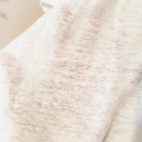 ANTHROPOLOGIE | MEADOW RUE LINEN COLD SHOULDER TOP - Picture 8 of 11